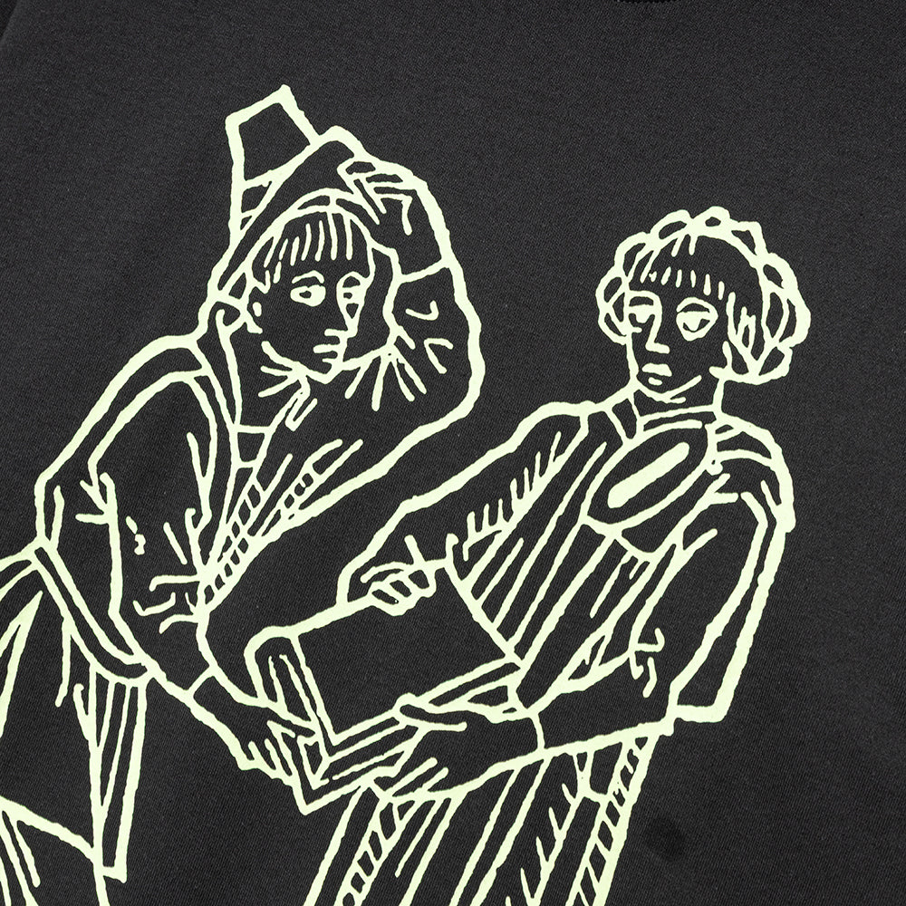 Bastarda Glow-In-The-Dark L/S Tee | Black