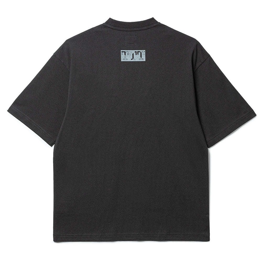 Combo Chevron Tee | Black