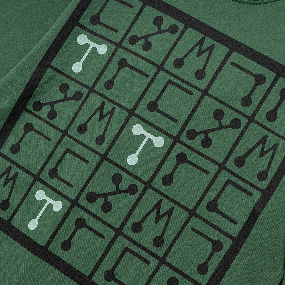 Squares Tee | Green