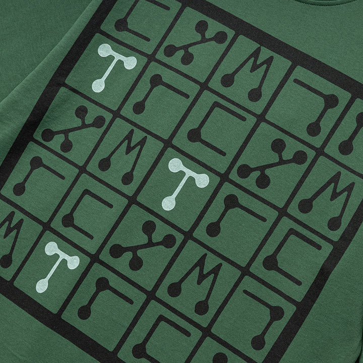 Squares Tee | Green