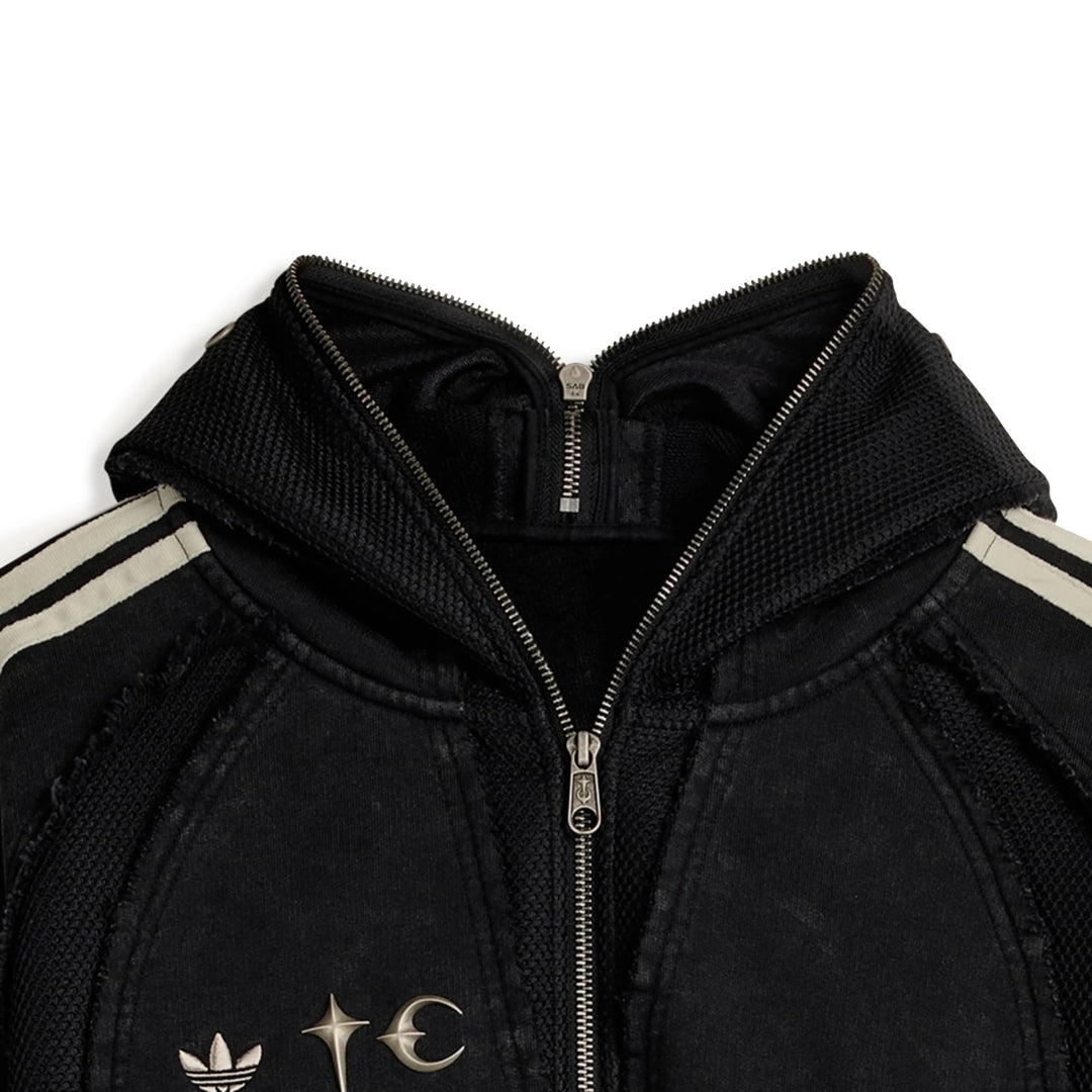 M サイズ adidas x Thug Club Zip-Up Hoodie adidas Thug Club Teamgeist Hooded Zip Up - Burgundy | Free