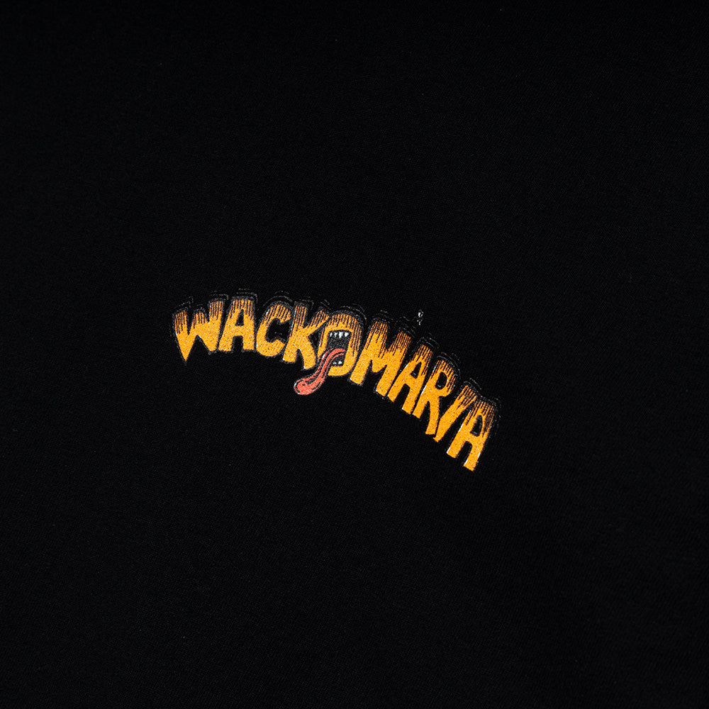 Wacko Maria x Tim Lehi Washed Heavy Weight Crew Neck Type-1 L/S Tee | Black