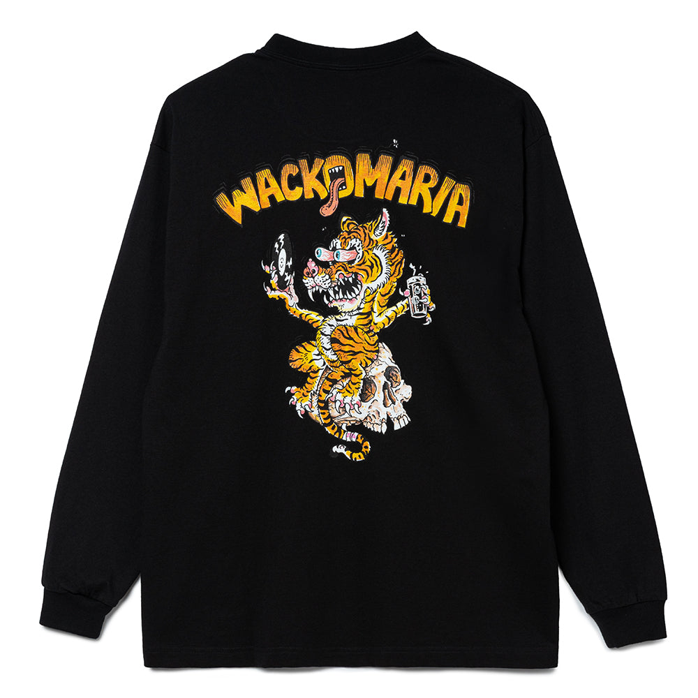 Wacko Maria x Tim Lehi Washed Heavy Weight Crew Neck Type-1 L/S Tee |
