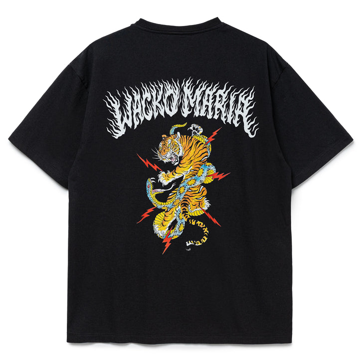 Tim Lehi Washed Heavy Weight Crewneck Type-1 Tee | Black