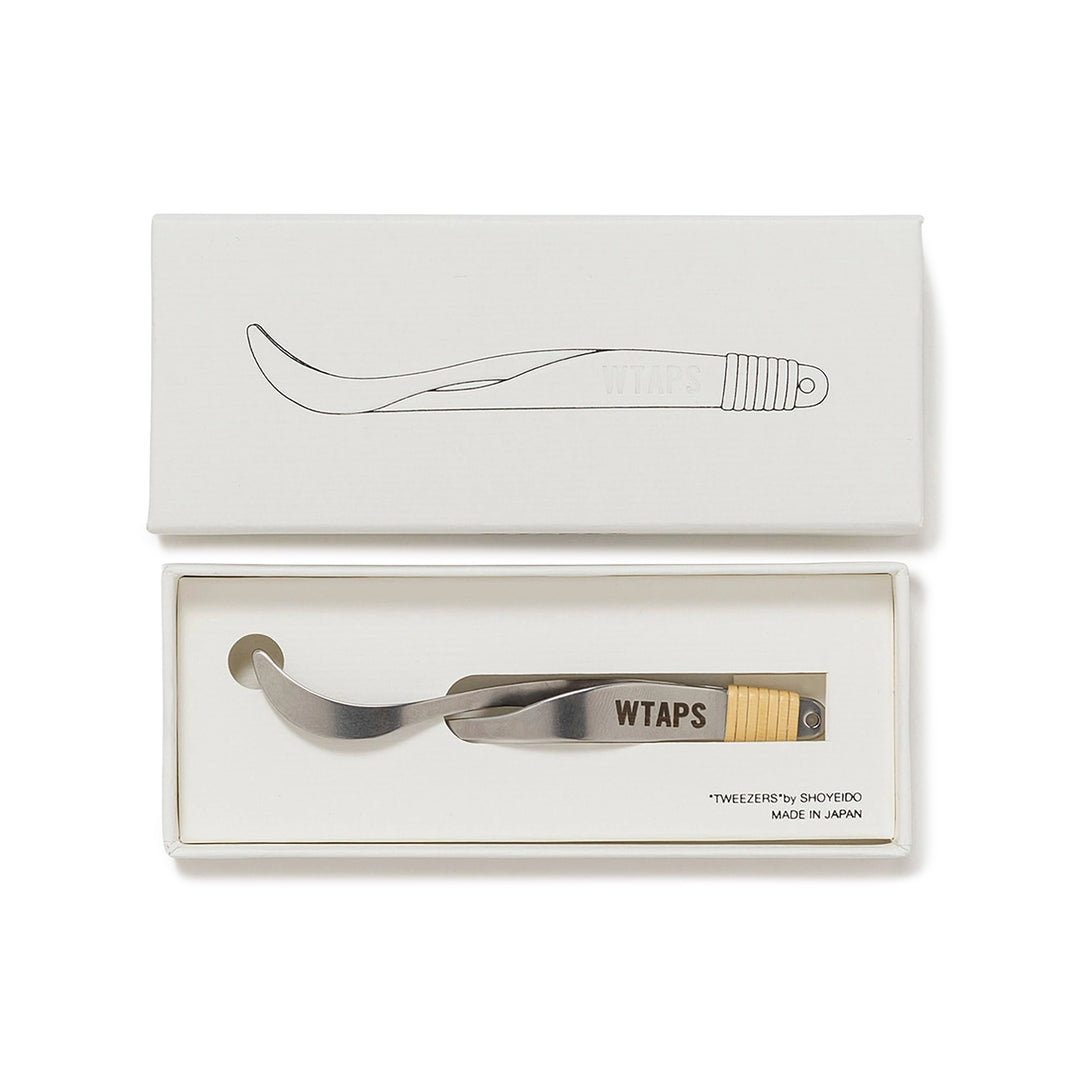 Tweezers / Tray / Shoueido | Silver