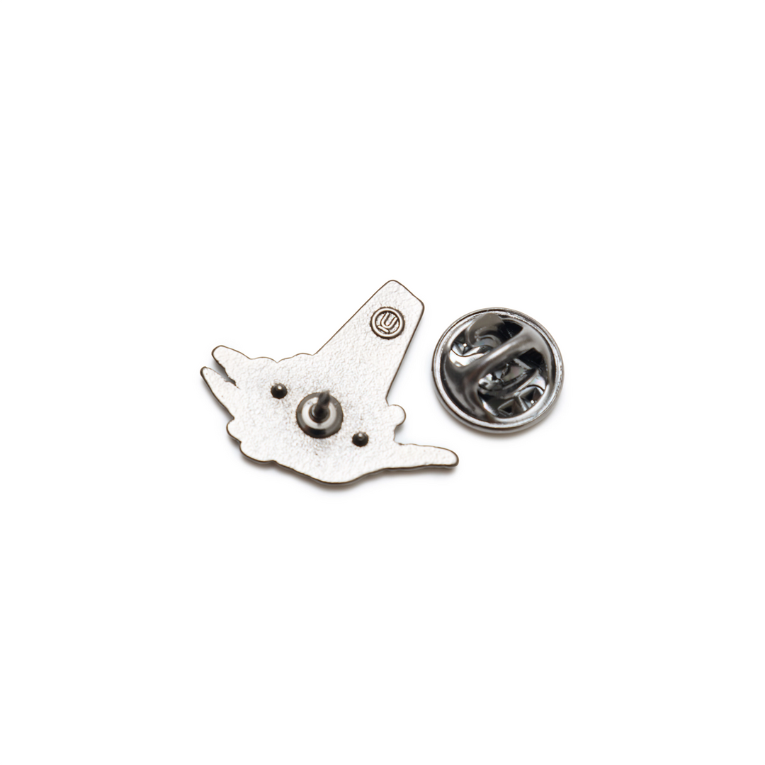 Undercover Brass Pins | Silver