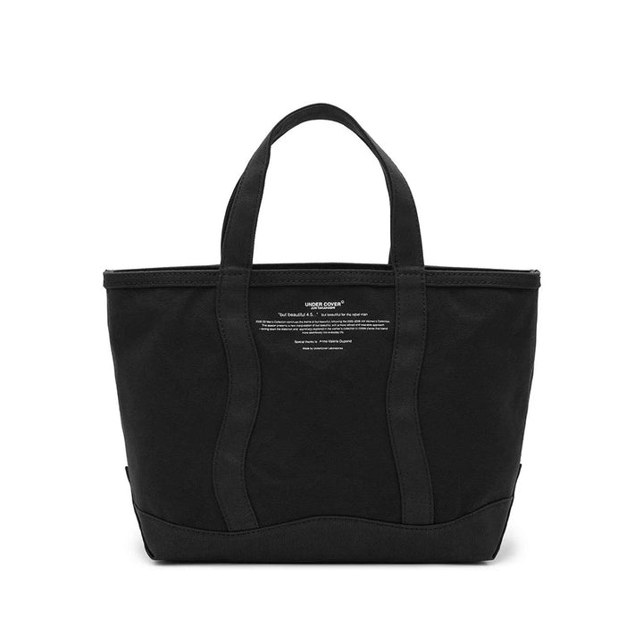 Undercover Canvas Tote Bag (L) | Black