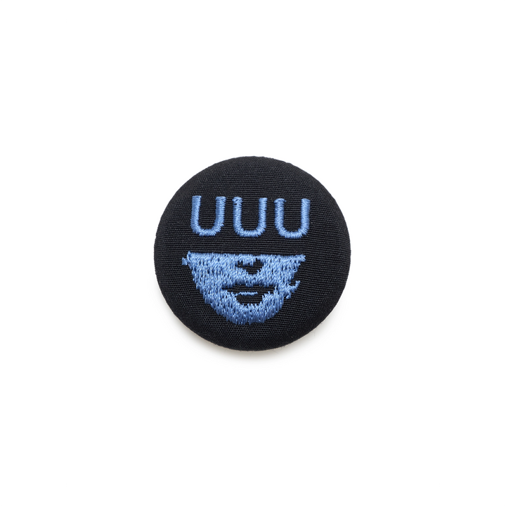 Undercover Embroidered Badge | Black