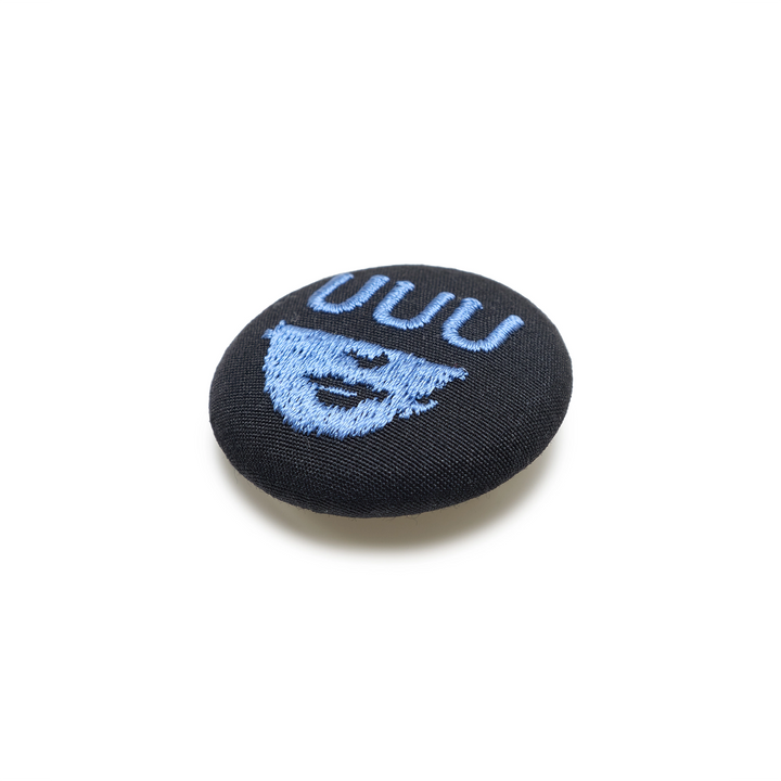 Undercover Embroidered Badge | Black