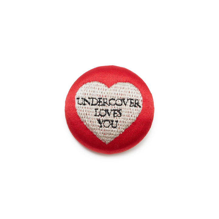 Undercover Embroidered Badge | Red