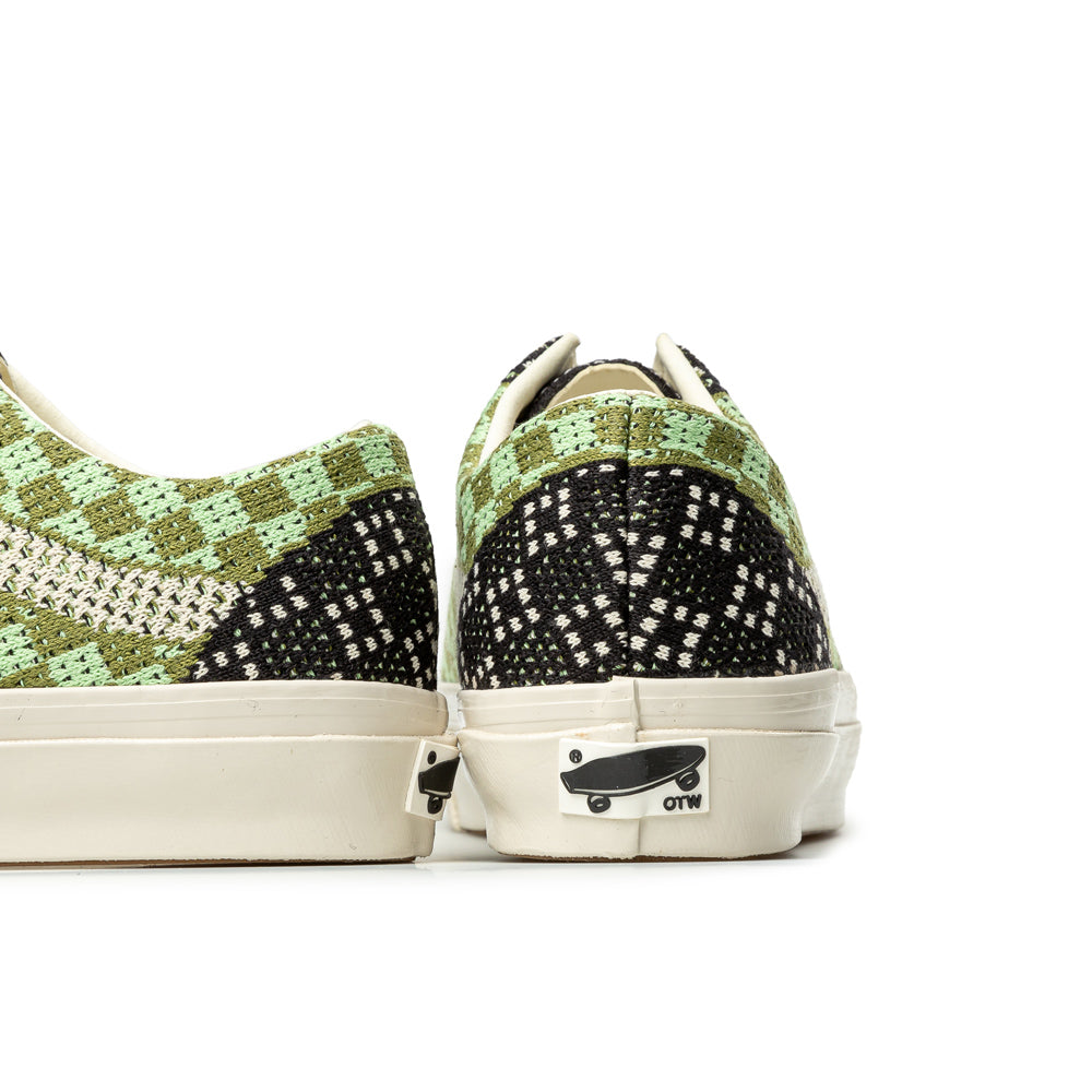 OTW Old Skool 36 Engineered Knit Tap Shoe Green1