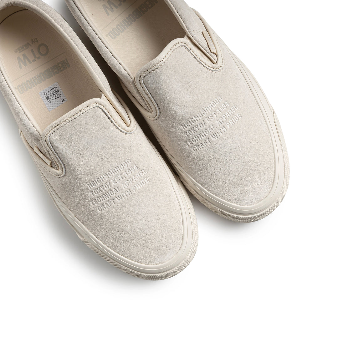 Vans x Neighborhood OTW Classic Slip-On 98 | Natural White