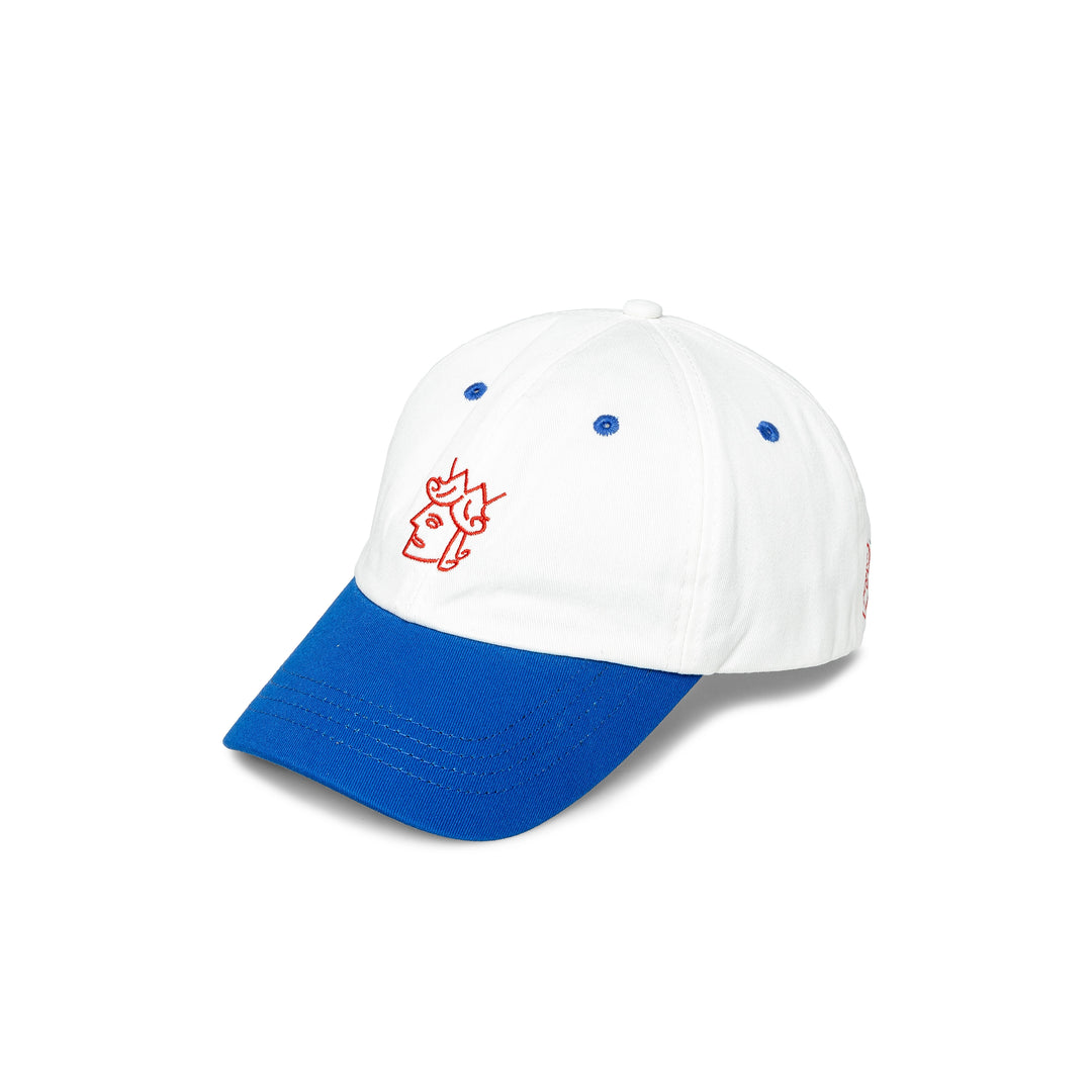2 Tone QH Logo Cap | White