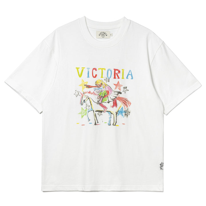 Crayon Tee | White