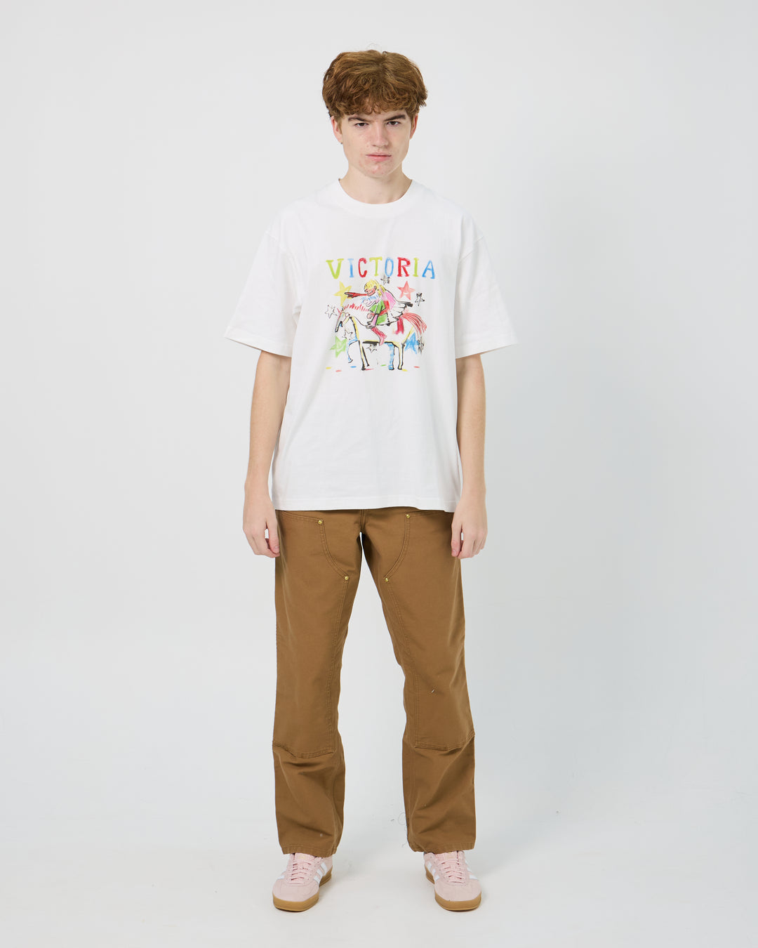 Crayon Tee | White