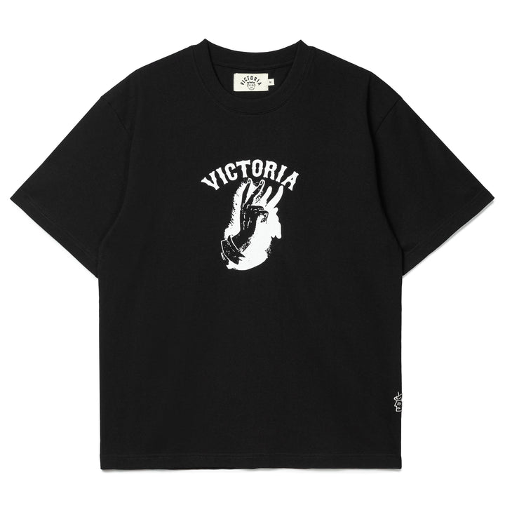 Hands Of V Tee | Black