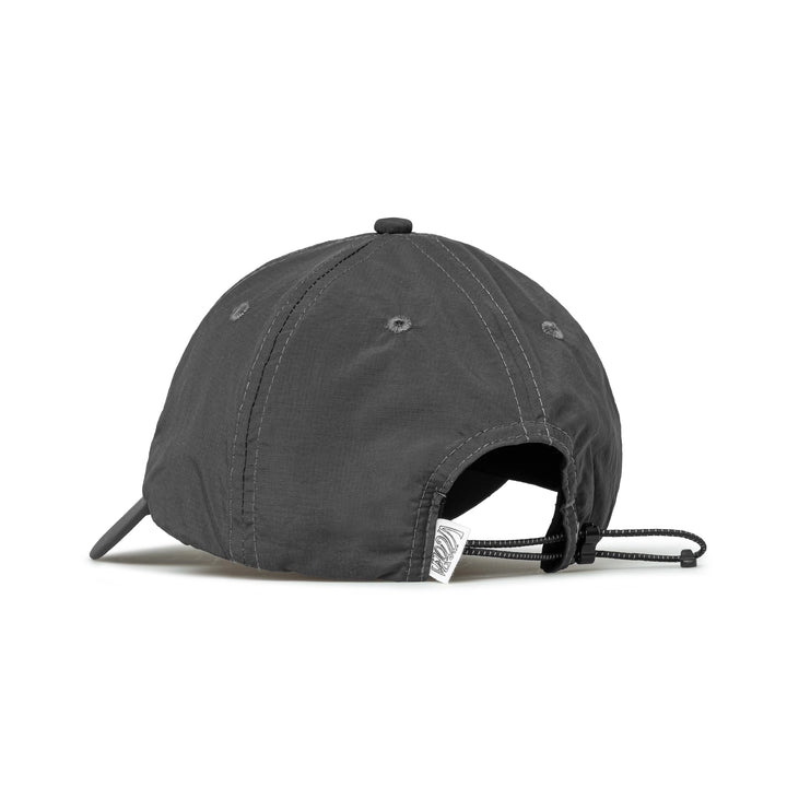 Nylon QH Logo Cap | Charcoal