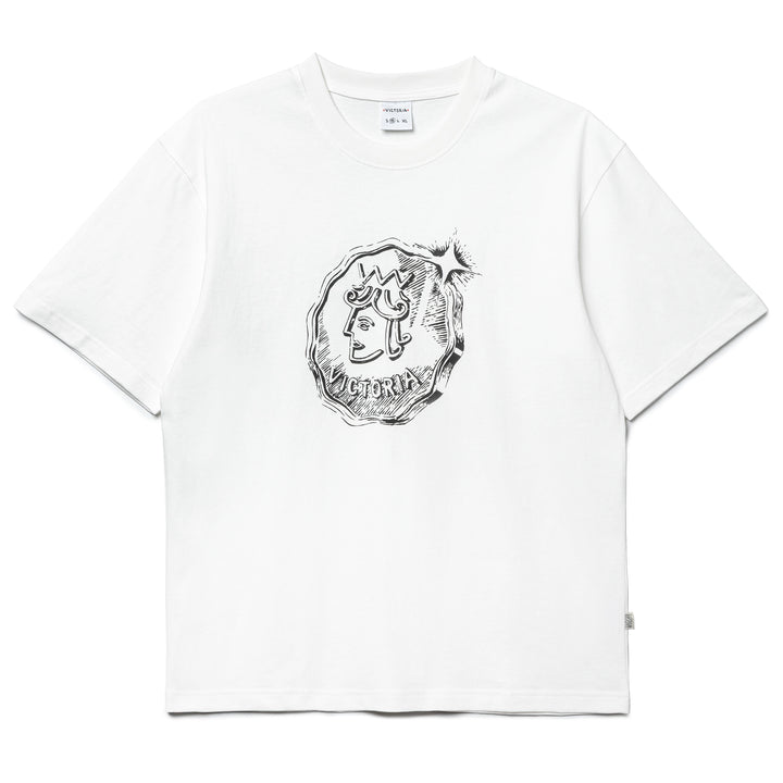 QH Coin Tee | White