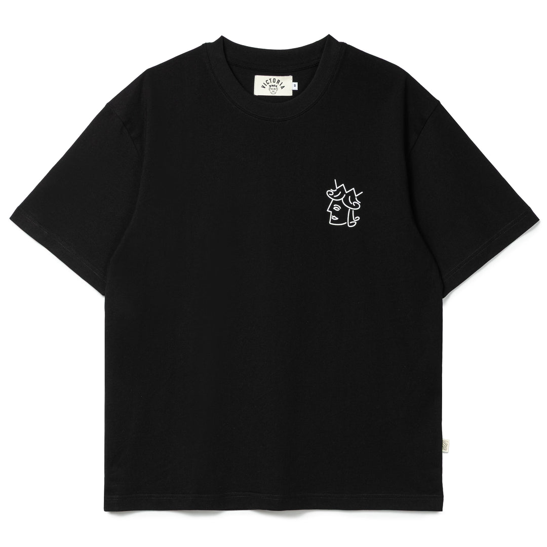 Queenhead Logo Tee | Black