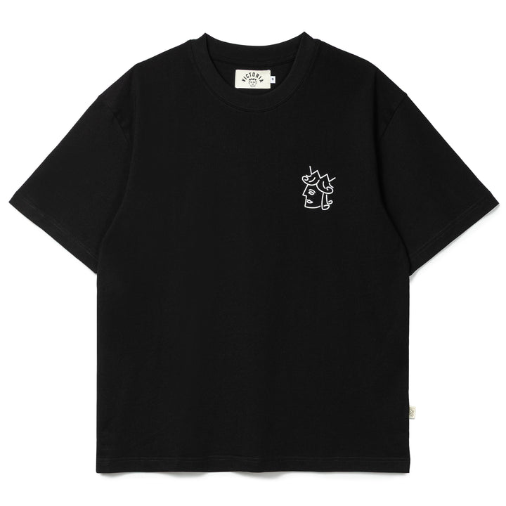 Queenhead Logo Tee | Black