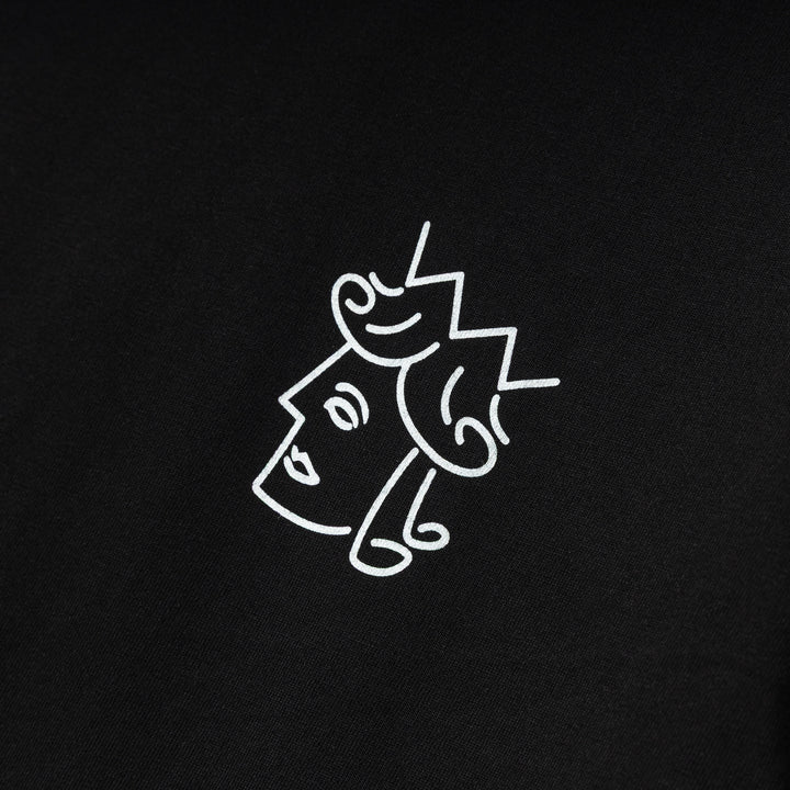 Queenhead Logo Tee | Black