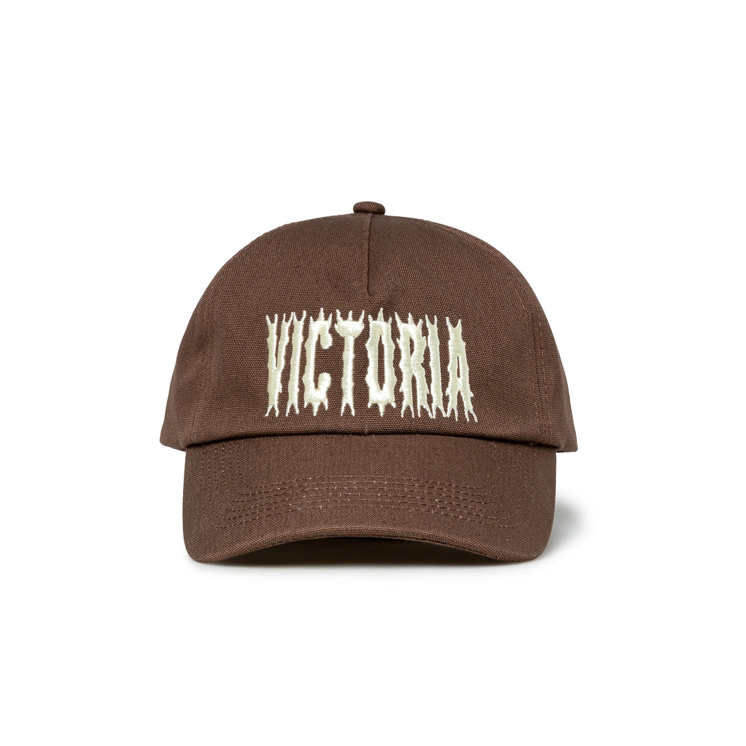 Spikey Snapback | Brown