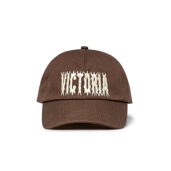 Spikey Snapback | Brown