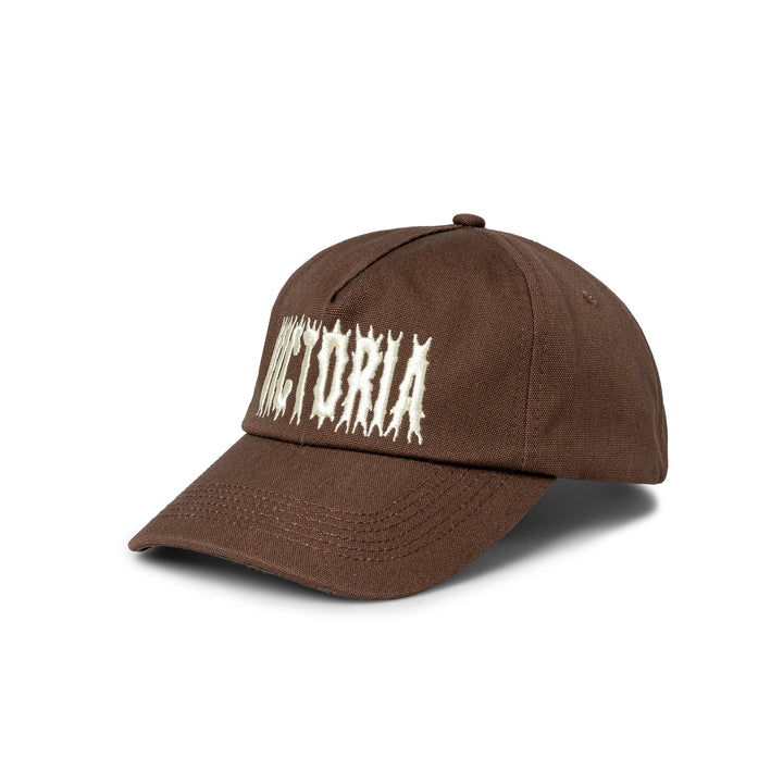 Spikey Snapback | Brown