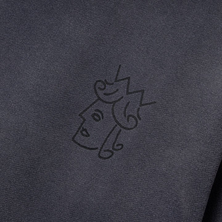 Sunfaded QH L/S Tee | Black