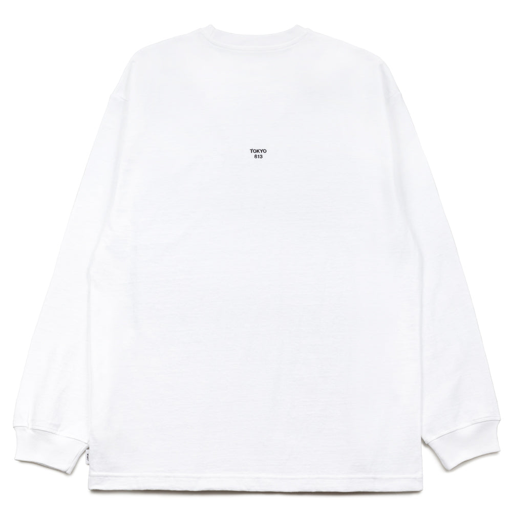 813 / LS / Cotton | White