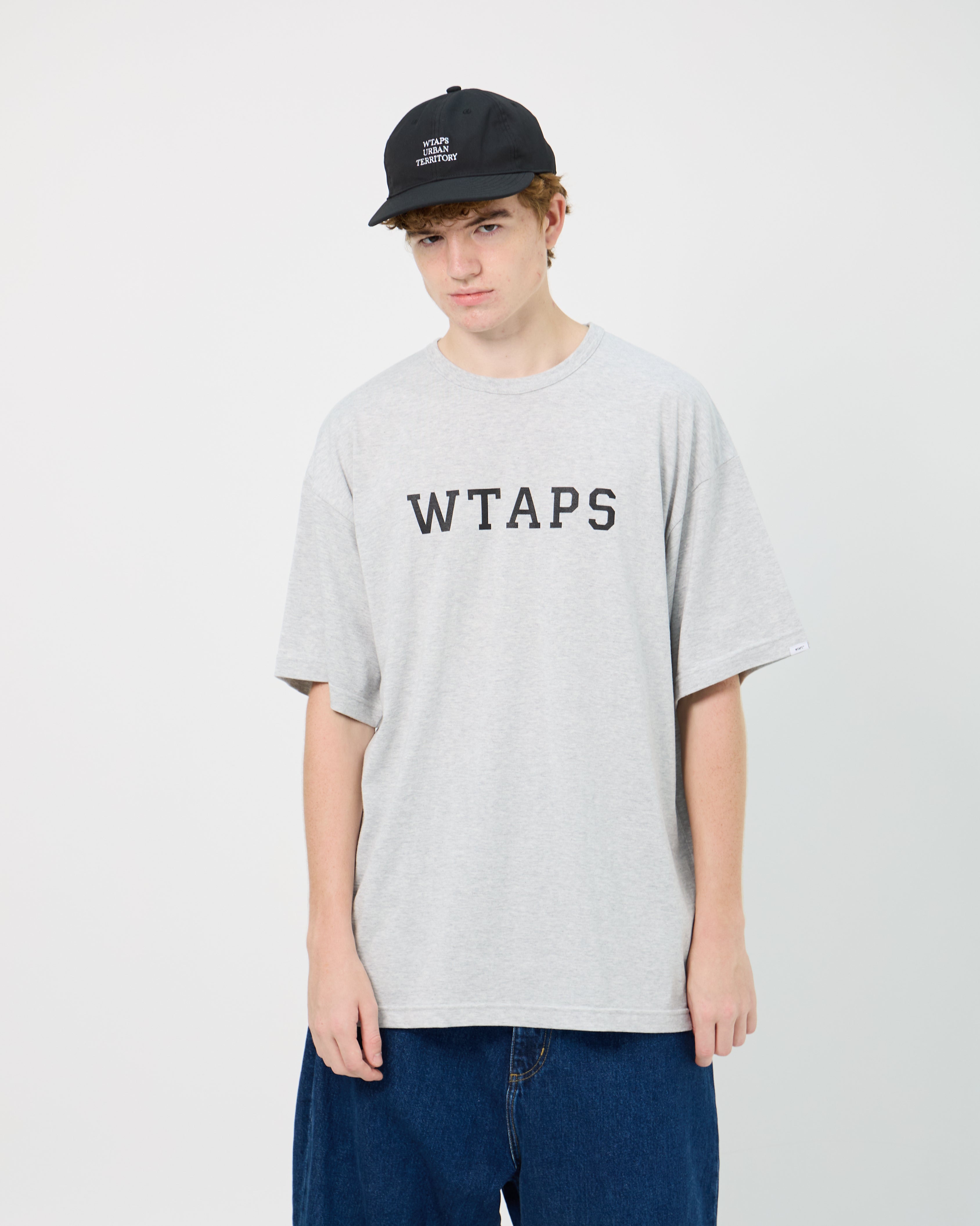 WTAPS ACADEMY 01 / SS / CTPL Sサイズ　TEE WTAPS Academy 01 / SS / CTPL | Ash Gray