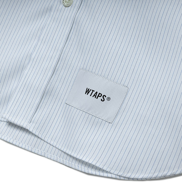 BD 02 / LS / Cotton. Herringbone. Textile. OF | Blue