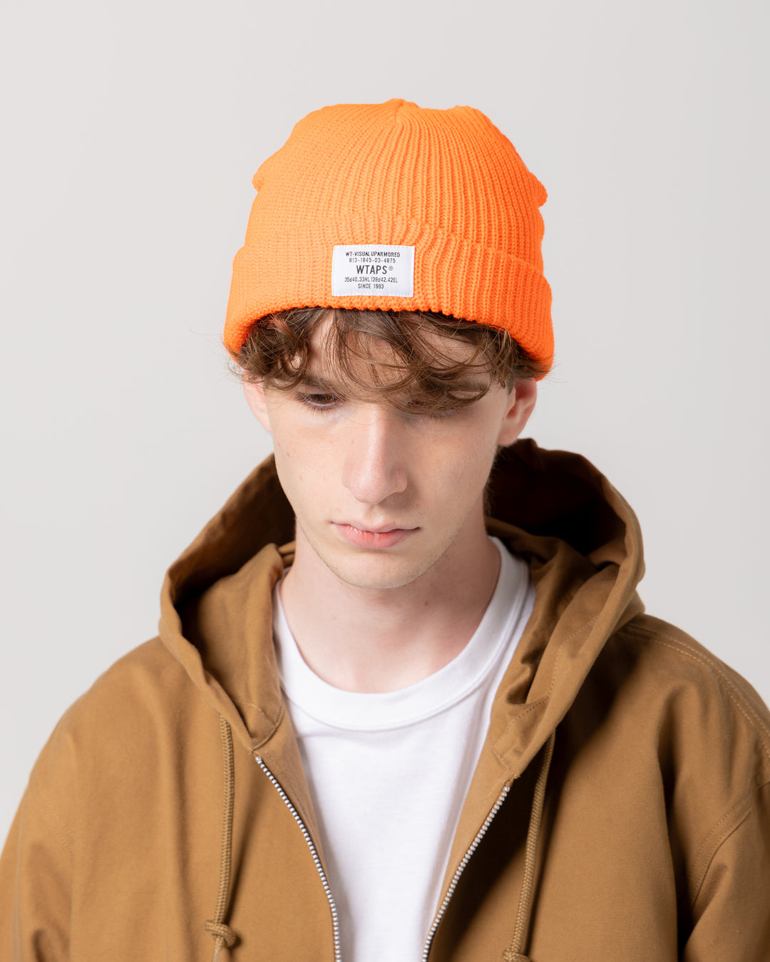 Beanie 01 / Beanie / Acrylic | Orange