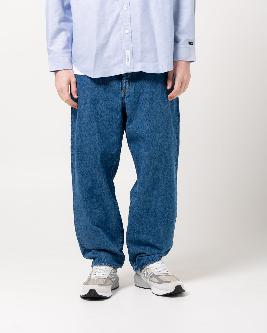 Blues Straight / Trousers / Cotton. Denim | Indigo