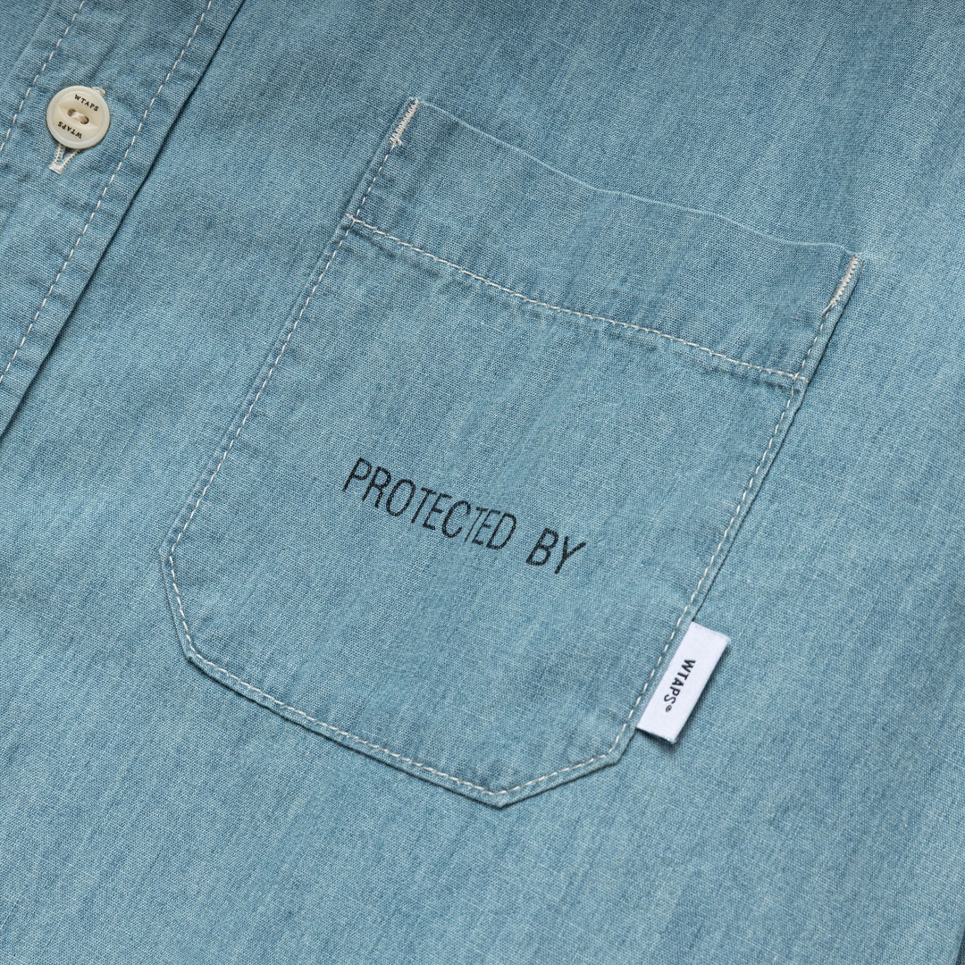 CB / LS / Cotton. Chambray | Indigo
