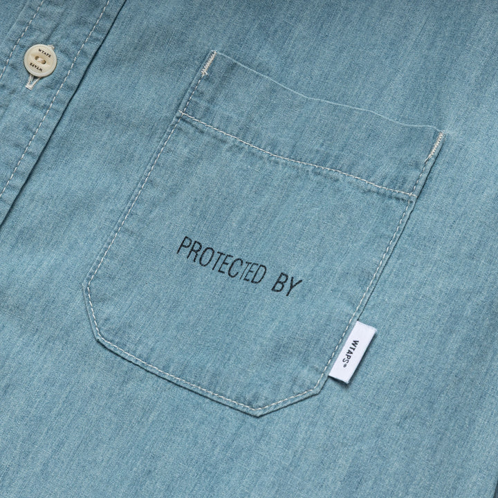 CB / LS / Cotton. Chambray | Indigo