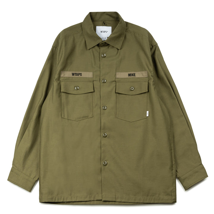 CBW / LS / Cotton. Satin | Olive Drab