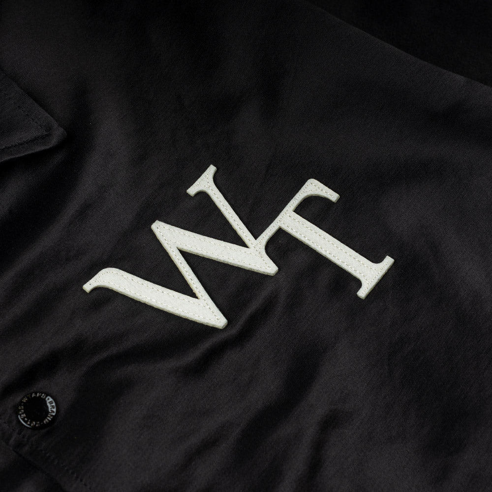 WTAPS Chief/ Jacket/ CTRY. Satin. League | Black