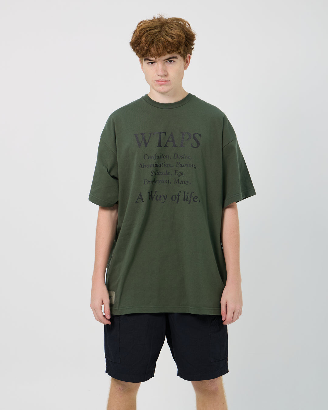 Containing 01 / SS / Cotton | Olive Drab