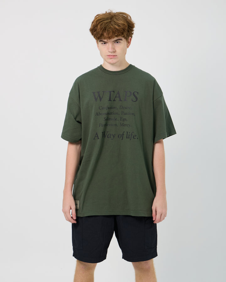 Containing 01 / SS / Cotton | Olive Drab