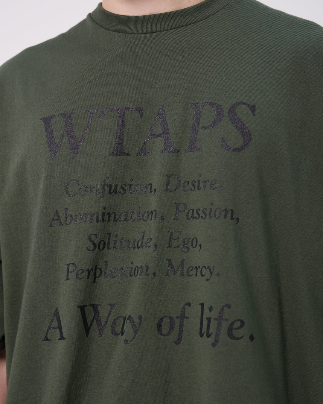 Containing 01 / SS / Cotton | Olive Drab