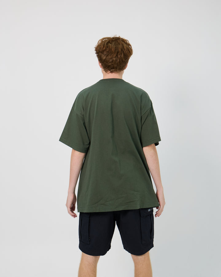 Containing 01 / SS / Cotton | Olive Drab