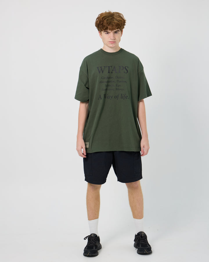 Containing 01 / SS / Cotton | Olive Drab
