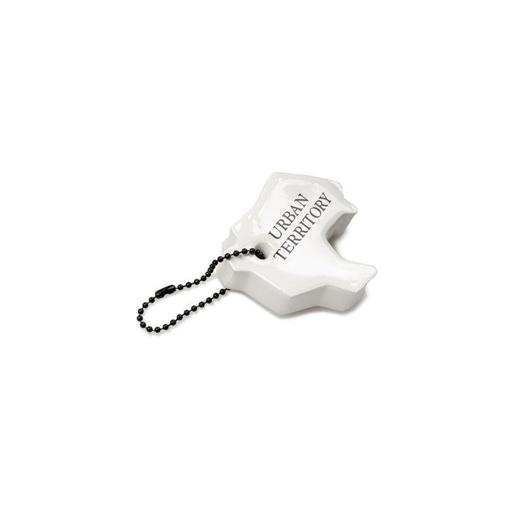 FLOAT TAG / KEY HOLDER / NBR. WUT | White