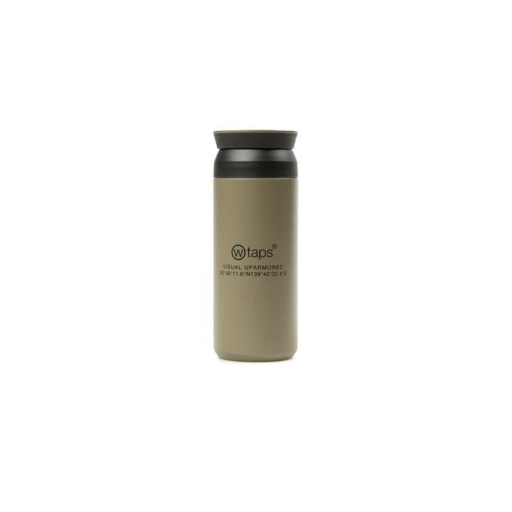 H2O 500ML / Bottle / Steel. Kinto | Olive Drab