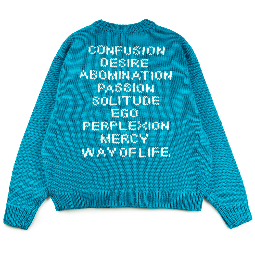 WTAPS Ingredients / Sweater / Poly | Blue