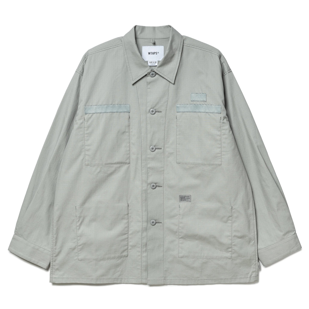 ジャケット・アウター WTAPS:JMOD 01 / LS / COTTON. RIPSTOP. WTAPS JMOD 01 / LS / Cotton. Ripstop | Gray