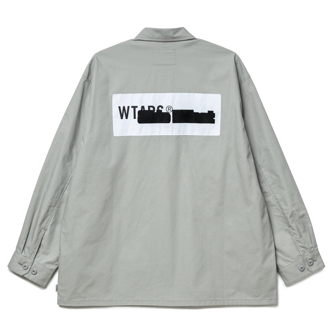 WTAPS JMOD 01 / LS / Cotton. Ripstop | Gray WTAPS JMOD 01 / LS / Cotton. Ripstop | Gray