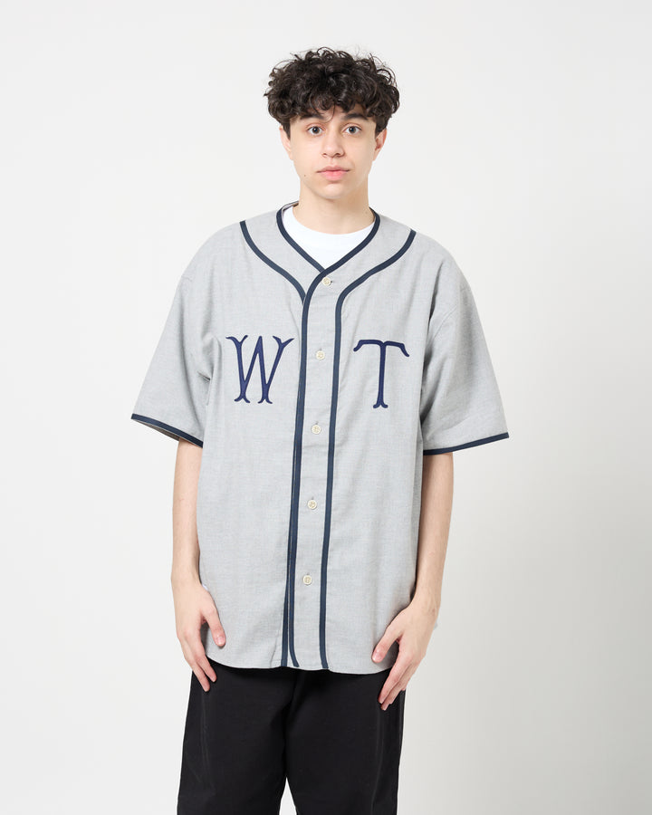 League / SS / Cotton. Twill | Gray