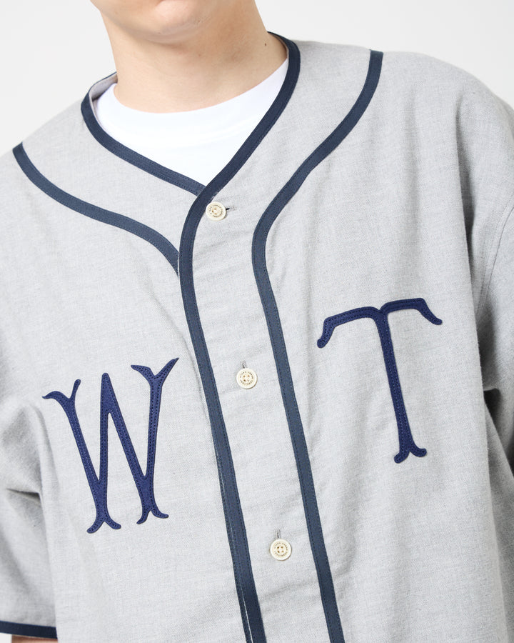 League / SS / Cotton. Twill | Gray